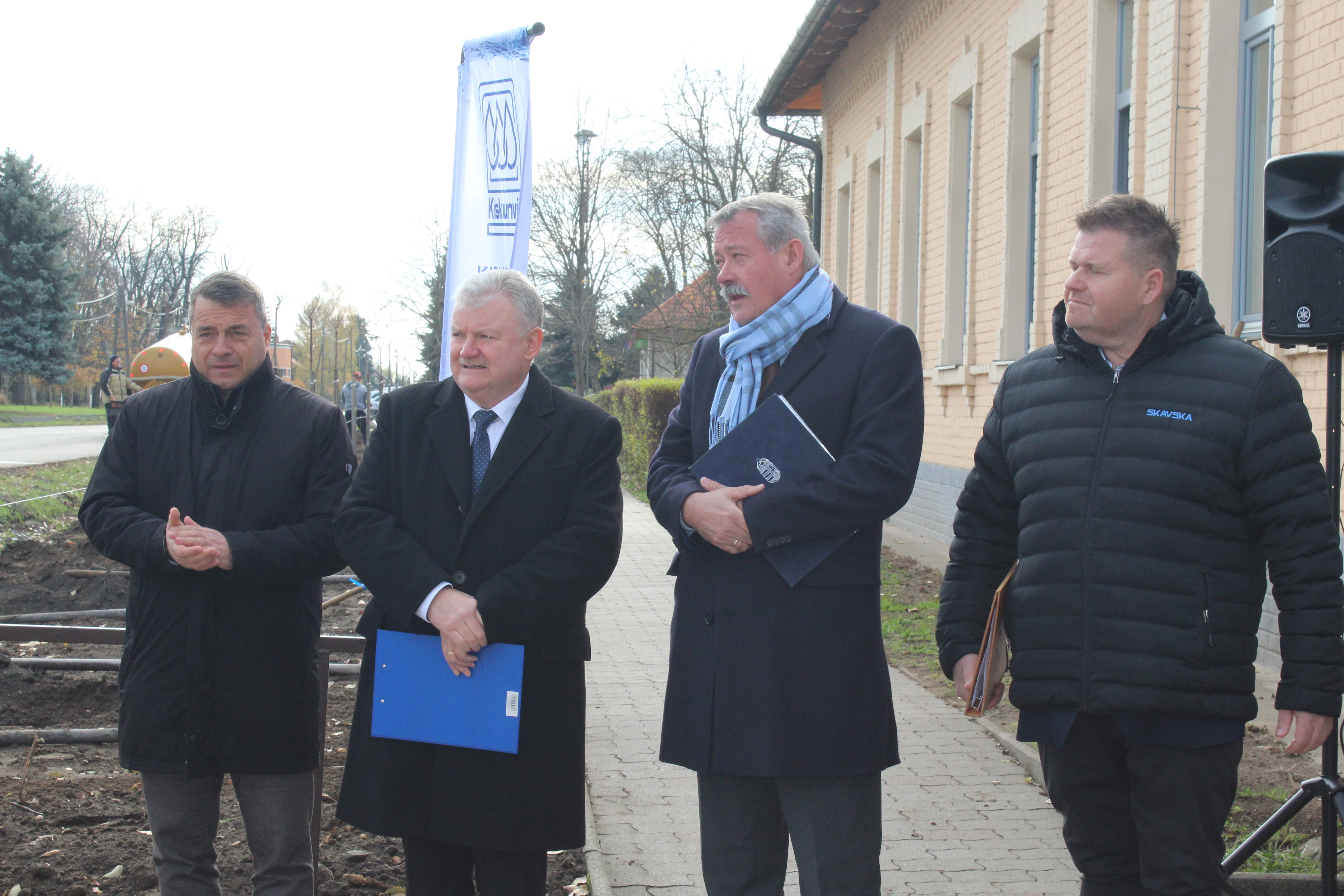 Hálózatrekonstrukciós munkák záró eseménye